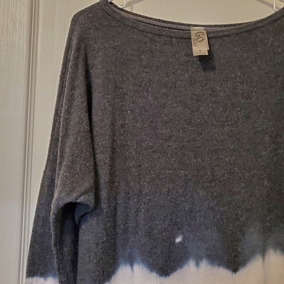 Go Couture Sweater- Grey/White (Size S) - Picture 4 of 14